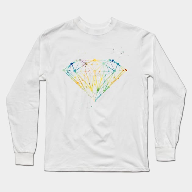 Diamond form Long Sleeve T-Shirt by erzebeth